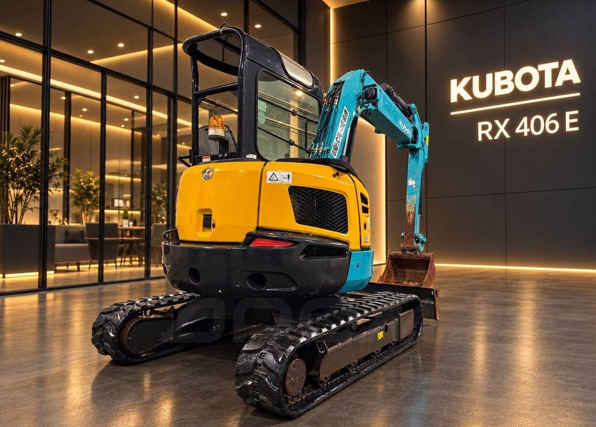 Kubota RX-406E - Мини-экскаватор: фото 5 Kubota RX-406E - Мини-экскаватор: фото 5