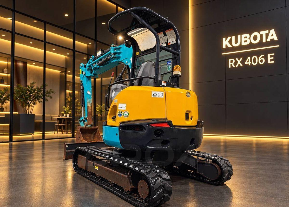 Kubota RX-406E - Мини-экскаватор: фото 3 Kubota RX-406E - Мини-экскаватор: фото 3