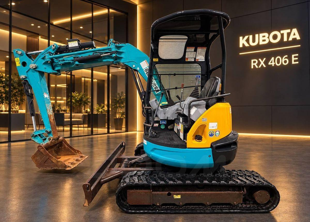Kubota RX-406E - Мини-экскаватор: фото 2 Kubota RX-406E - Мини-экскаватор: фото 2