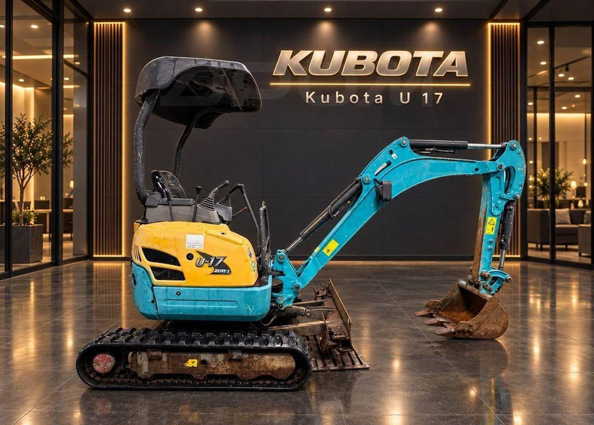 Kubota U-17 - Мини-экскаватор: фото 3 Kubota U-17 - Мини-экскаватор: фото 3