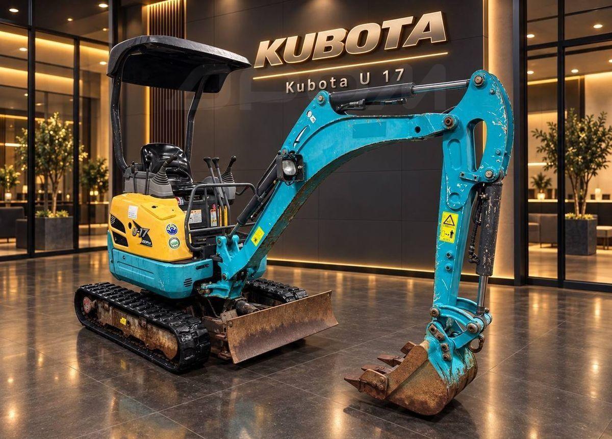 Kubota U-17 - Мини-экскаватор: фото 4 Kubota U-17 - Мини-экскаватор: фото 4