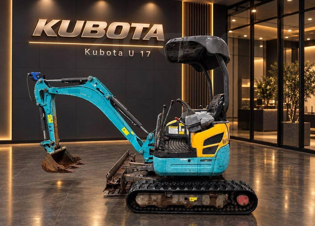 Kubota U-17 - Мини-экскаватор: фото 2 Kubota U-17 - Мини-экскаватор: фото 2