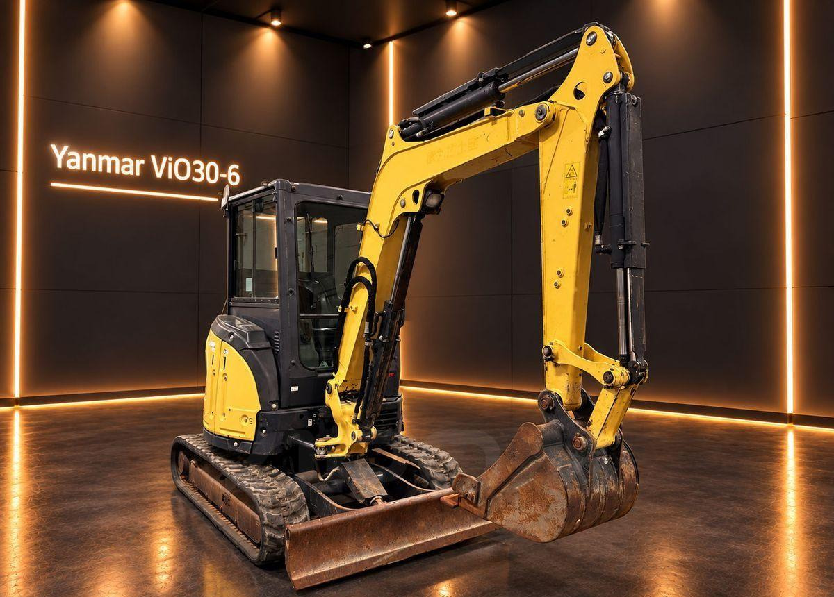 Yanmar VIO30-6 - Мини-экскаватор: фото 4 Yanmar VIO30-6 - Мини-экскаватор: фото 4