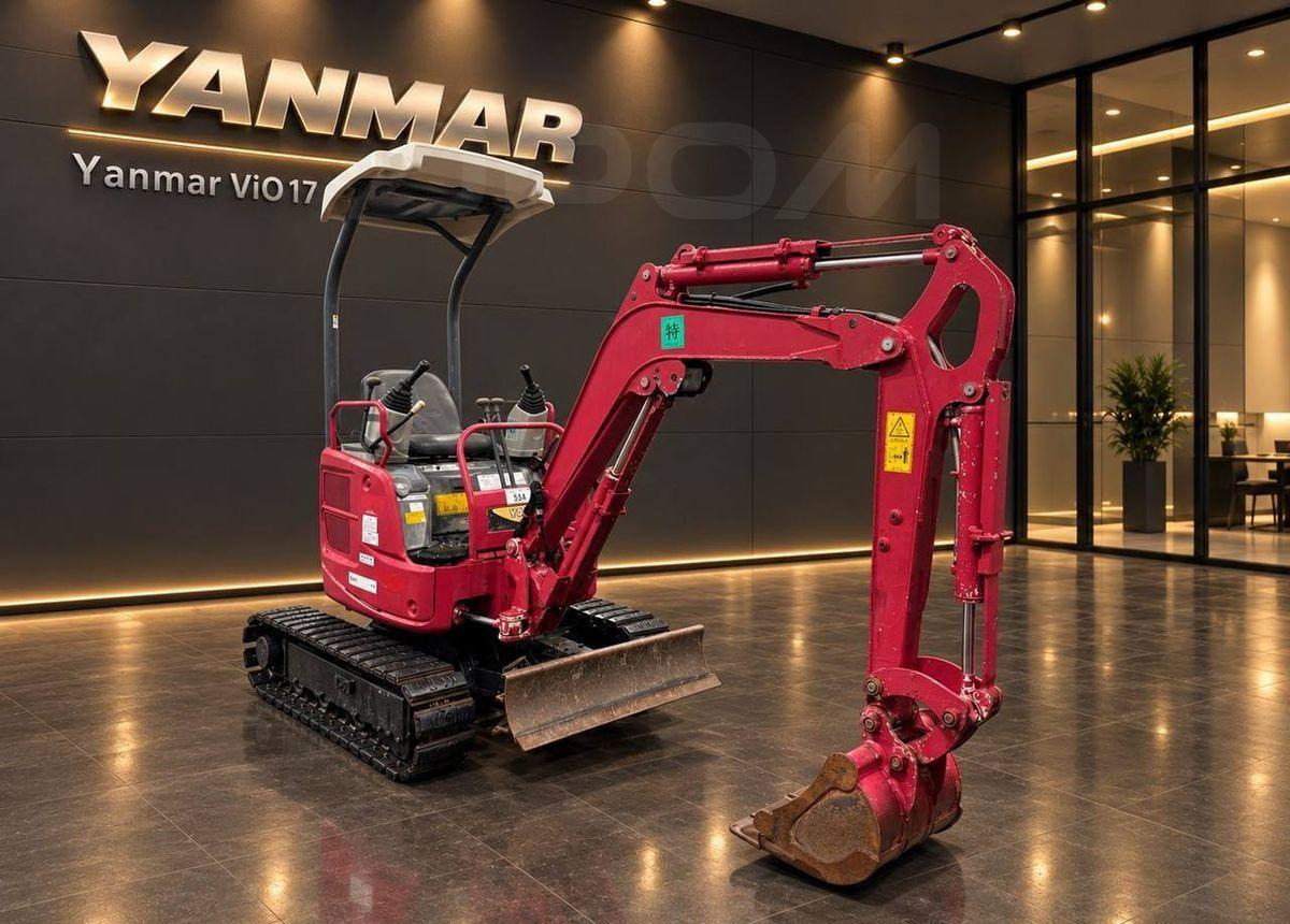 Мини-экскаватор Yanmar ViO17: фото 6 Мини-экскаватор Yanmar ViO17: фото 6