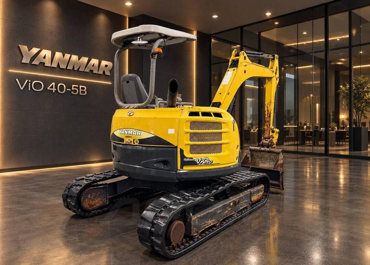 Yanmar ViO40 - Мини-экскаватор: фото 5 Yanmar ViO40 - Мини-экскаватор: фото 5