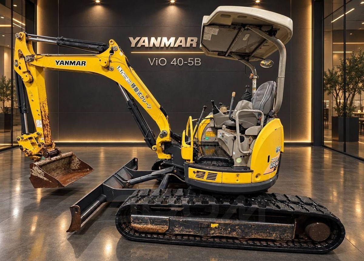 Yanmar ViO40 - Мини-экскаватор: фото 2 Yanmar ViO40 - Мини-экскаватор: фото 2