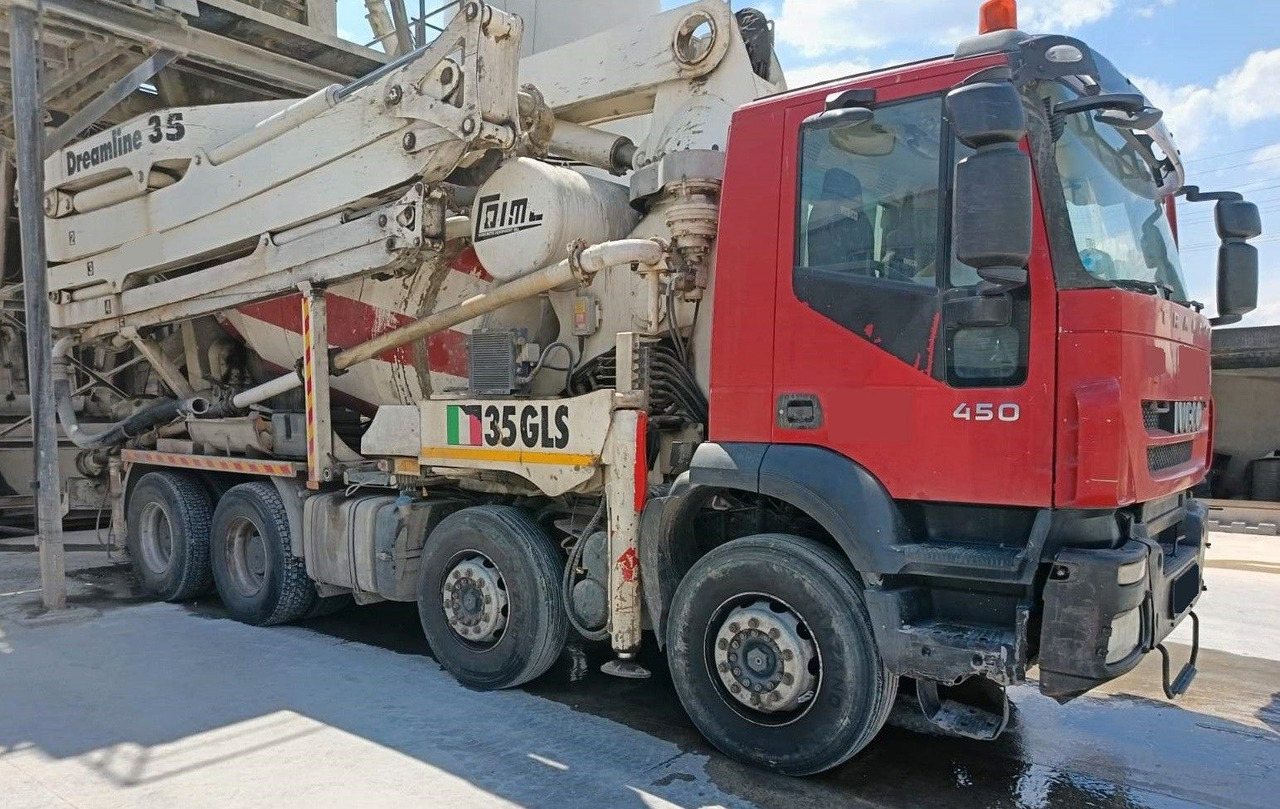 Iveco TRAKKER 450 COIME 35 - Автобетононасос: фото 1 Iveco TRAKKER 450 COIME 35 - Автобетононасос: фото 1