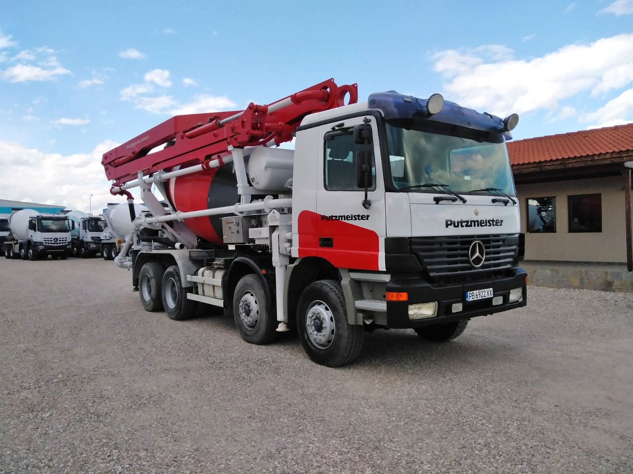 Mercedes-Benz ACTROS 3240 Putzmeister 26.67S - Автобетононасос: фото 1 Mercedes-Benz ACTROS 3240 Putzmeister 26.67S - Автобетононасос: фото 1