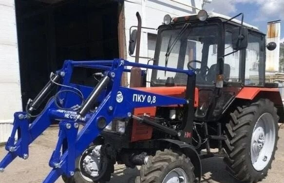 Агромаш-комплект ПКУ-0.8 - Фронтальный погрузчик для трактора: фото 1 Агромаш-комплект ПКУ-0.8 - Фронтальный погрузчик для трактора: фото 1
