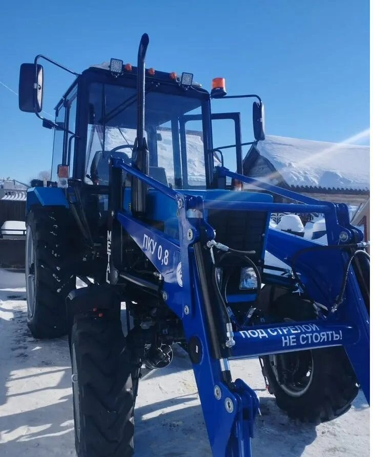 Агромаш-комплект ПКУ-0.8 - Фронтальный погрузчик для трактора: фото 1 Агромаш-комплект ПКУ-0.8 - Фронтальный погрузчик для трактора: фото 1