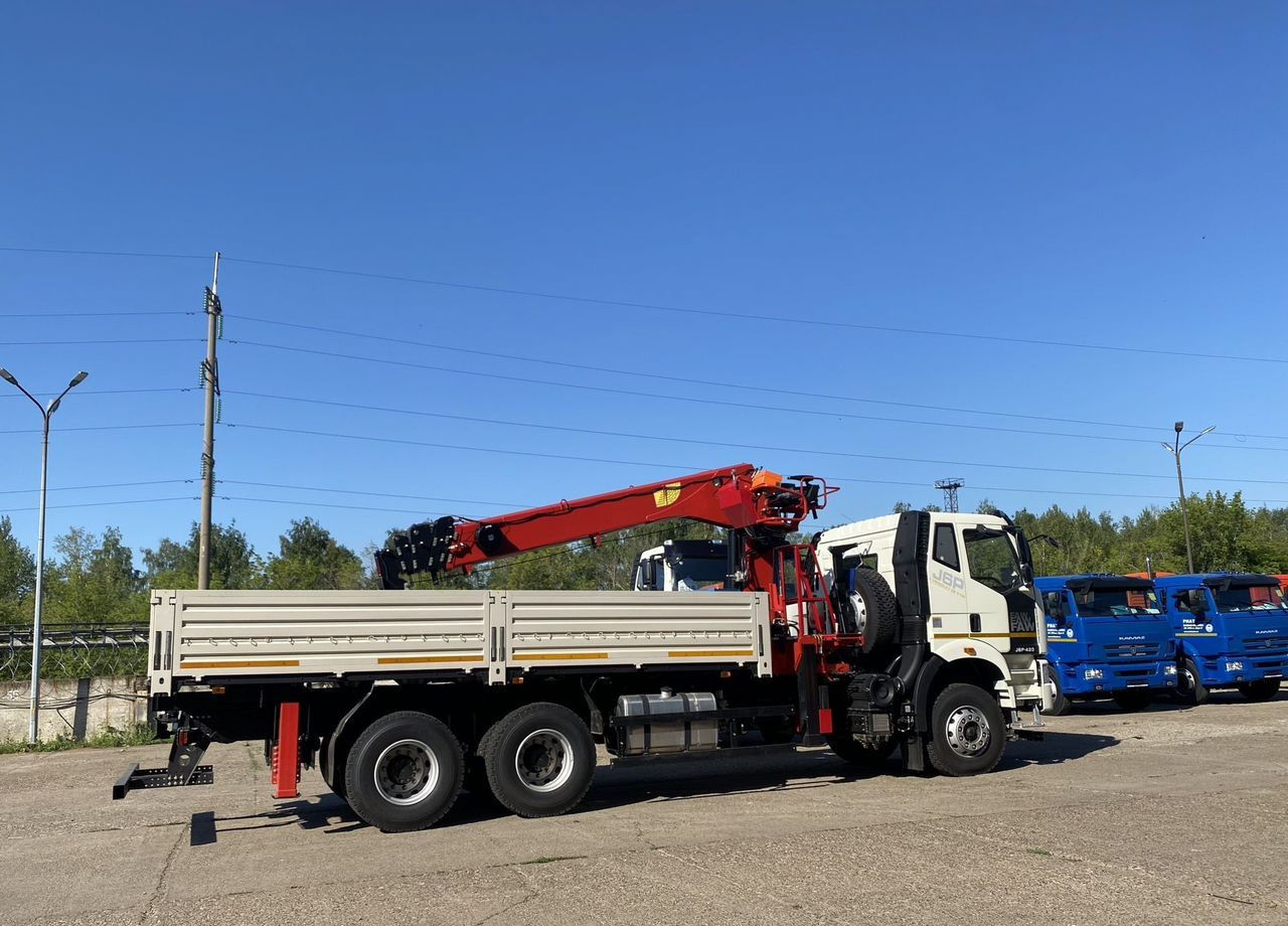 Новый Бортовой грузовик/ Платформа, Автоманипулятор FAW J6P CA3250: фото 6