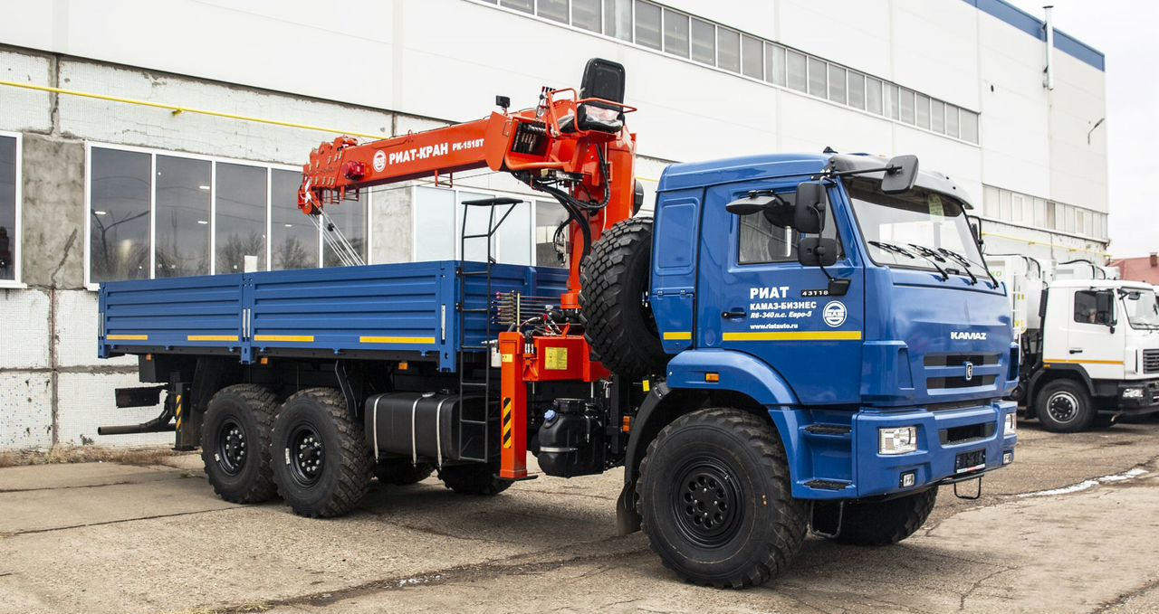 КАМАЗ 43118-3090-76-RR - Бортовой грузовик/ Платформа, Автоманипулятор: фото 5 КАМАЗ 43118-3090-76-RR - Бортовой грузовик/ Платформа, Автоманипулятор: фото 5