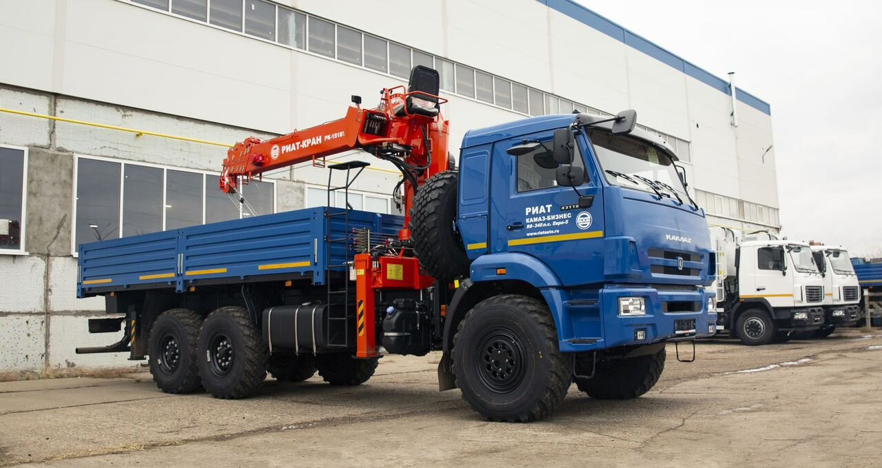 КАМАЗ 43118-3090-76-RR - Бортовой грузовик/ Платформа, Автоманипулятор: фото 2 КАМАЗ 43118-3090-76-RR - Бортовой грузовик/ Платформа, Автоманипулятор: фото 2