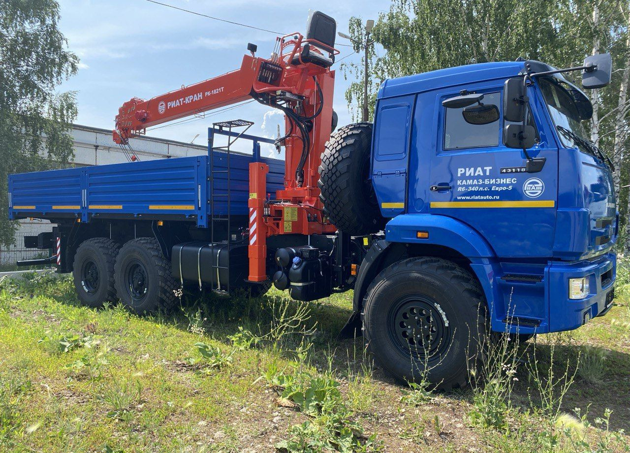 КАМАЗ 43118-3090-76-RR - Бортовой грузовик/ Платформа, Автоманипулятор: фото 2 КАМАЗ 43118-3090-76-RR - Бортовой грузовик/ Платформа, Автоманипулятор: фото 2