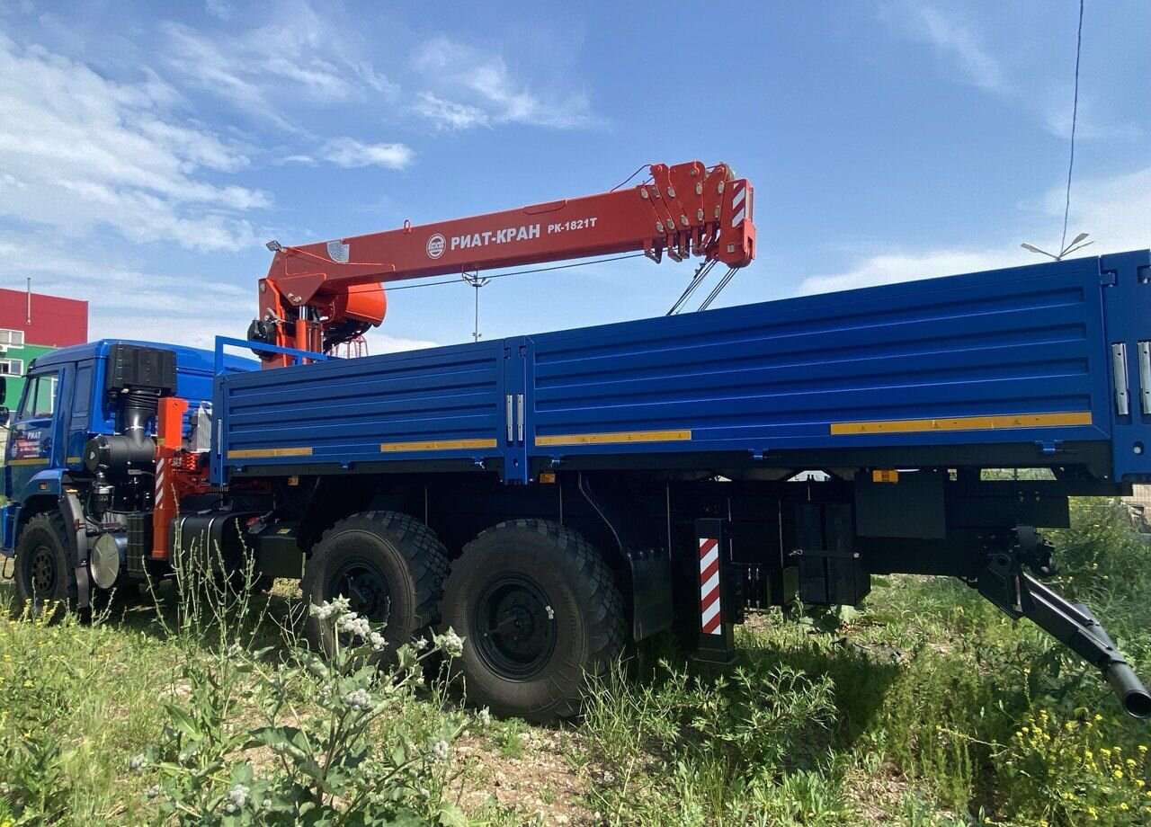 КАМАЗ 43118-3090-76-RR - Бортовой грузовик/ Платформа, Автоманипулятор: фото 3 КАМАЗ 43118-3090-76-RR - Бортовой грузовик/ Платформа, Автоманипулятор: фото 3