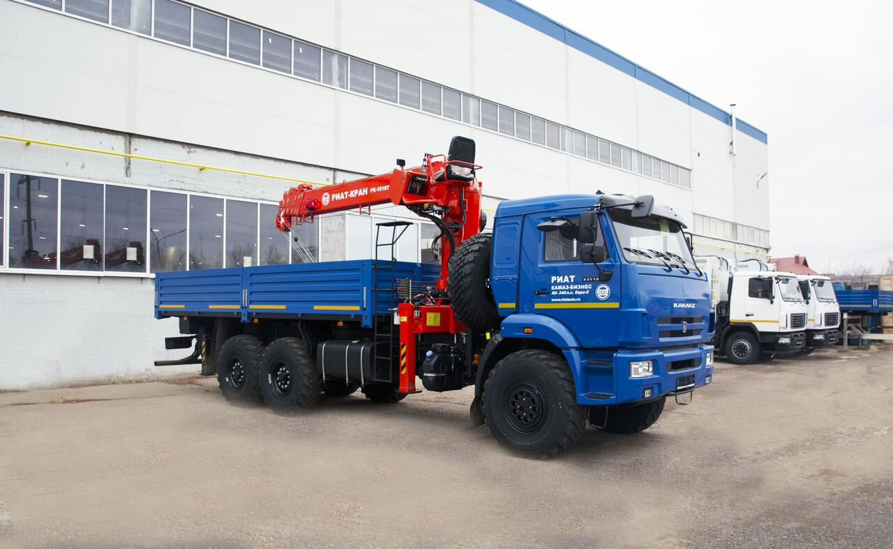 КАМАЗ 43118-3090-76-RR - Бортовой грузовик/ Платформа, Автоманипулятор: фото 4 КАМАЗ 43118-3090-76-RR - Бортовой грузовик/ Платформа, Автоманипулятор: фото 4