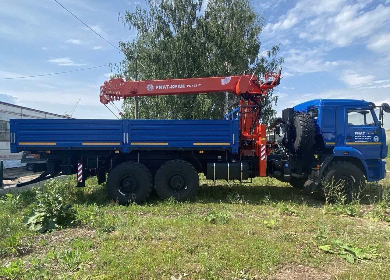 КАМАЗ 43118-3090-76-RR - Бортовой грузовик/ Платформа, Автоманипулятор: фото 4 КАМАЗ 43118-3090-76-RR - Бортовой грузовик/ Платформа, Автоманипулятор: фото 4