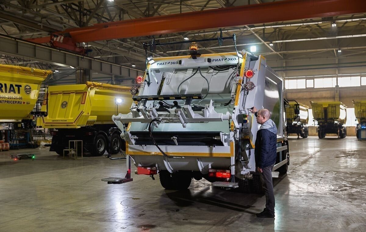 Новый Мусоровоз РИАТ РИАТЭКО 8: фото 25