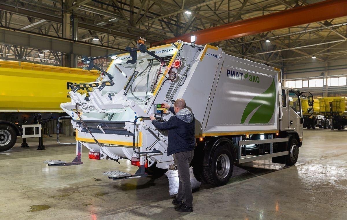 Новый Мусоровоз РИАТ РИАТЭКО 8: фото 18