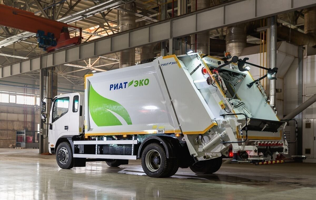 РИАТ РИАТЭКО 8 - Мусоровоз: фото 4 РИАТ РИАТЭКО 8 - Мусоровоз: фото 4