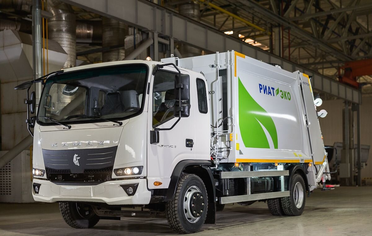 РИАТ РИАТЭКО 8 - Мусоровоз: фото 4 РИАТ РИАТЭКО 8 - Мусоровоз: фото 4