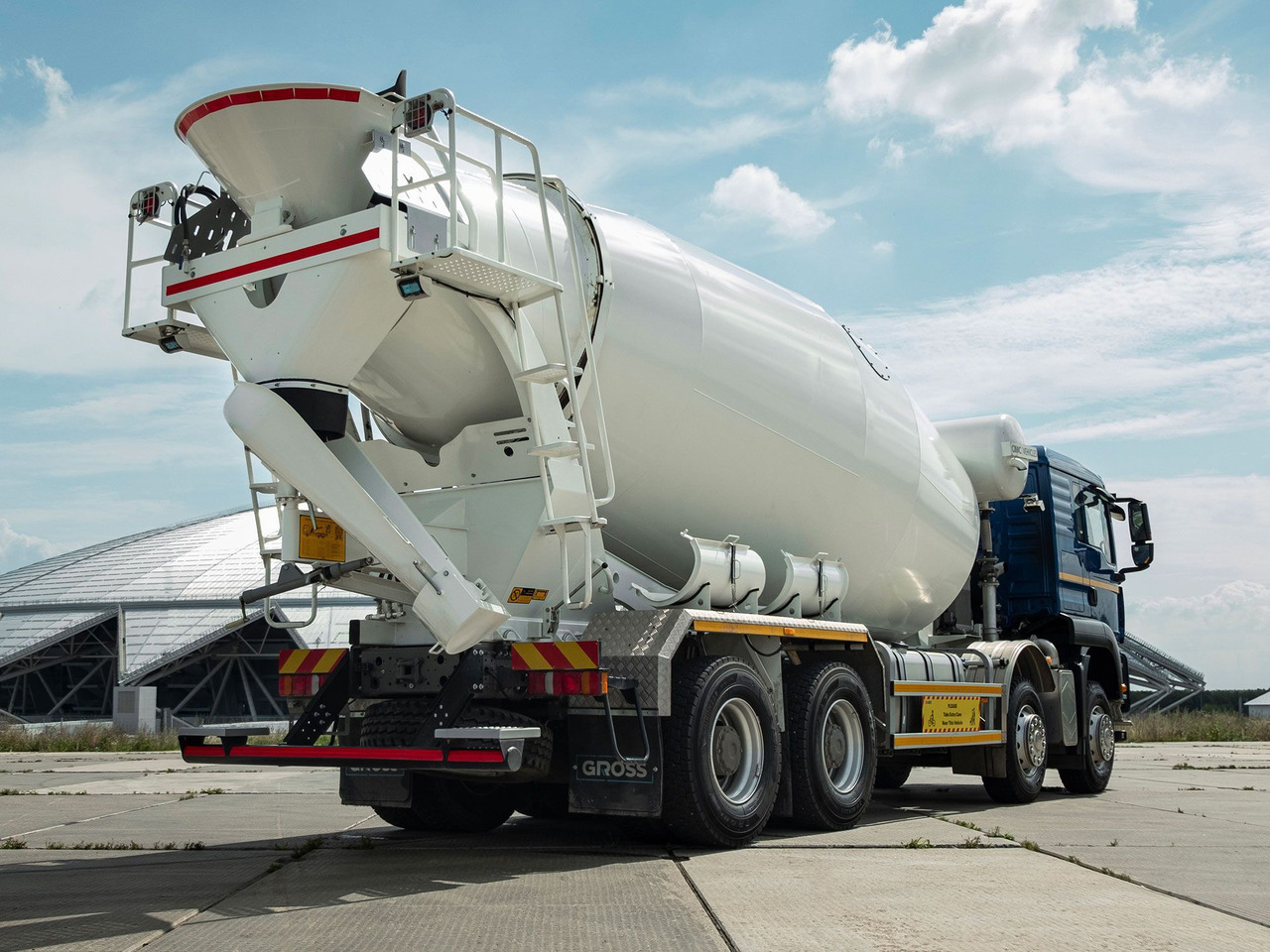 Новый Автобетоносмеситель АВТОБЕТОНОСМЕСИТЕЛЬ SITRAK C7H 8x4 14 куб.м: фото 7