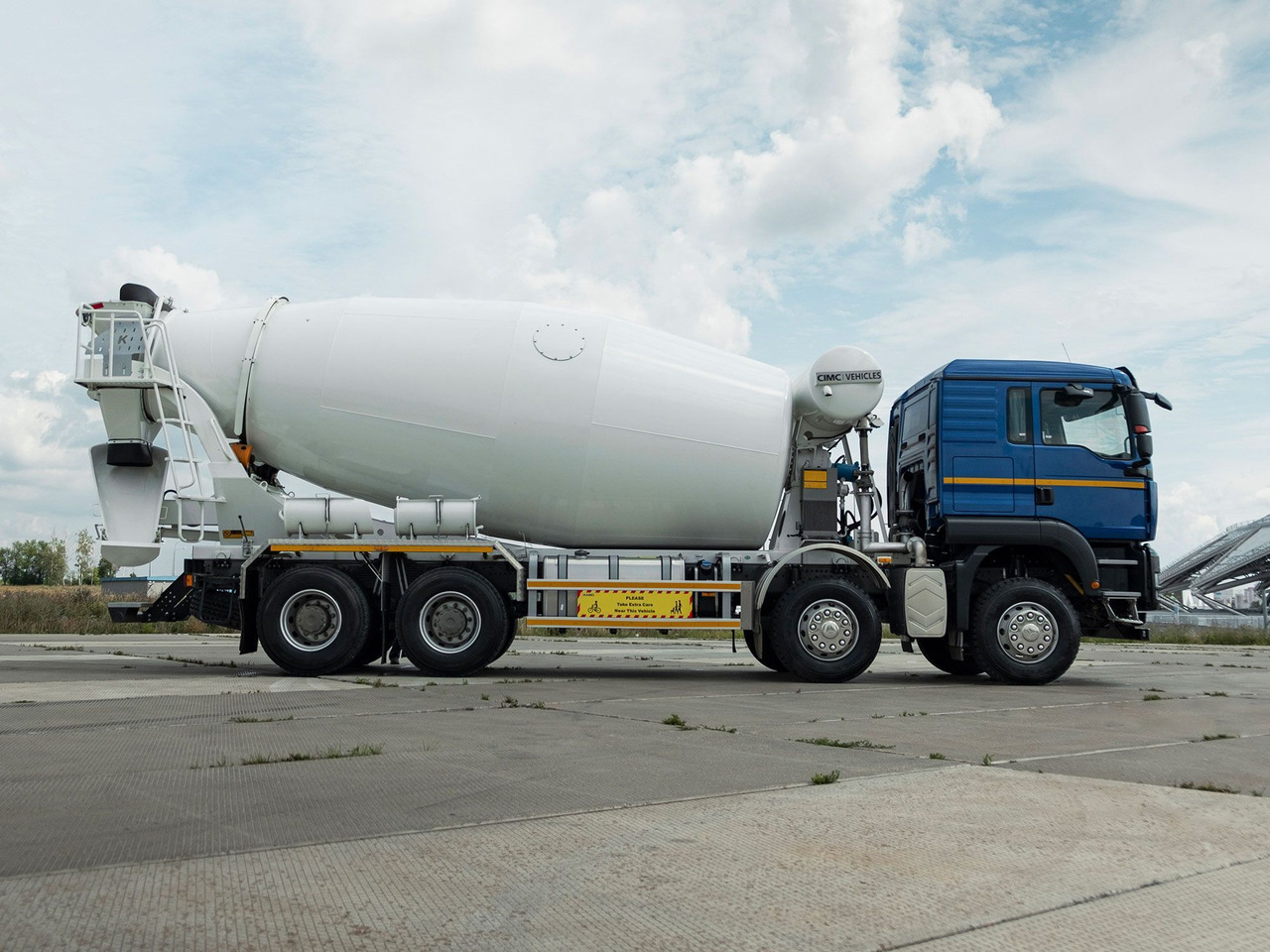 Новый Автобетоносмеситель АВТОБЕТОНОСМЕСИТЕЛЬ SITRAK C7H 8x4 14 куб.м: фото 8