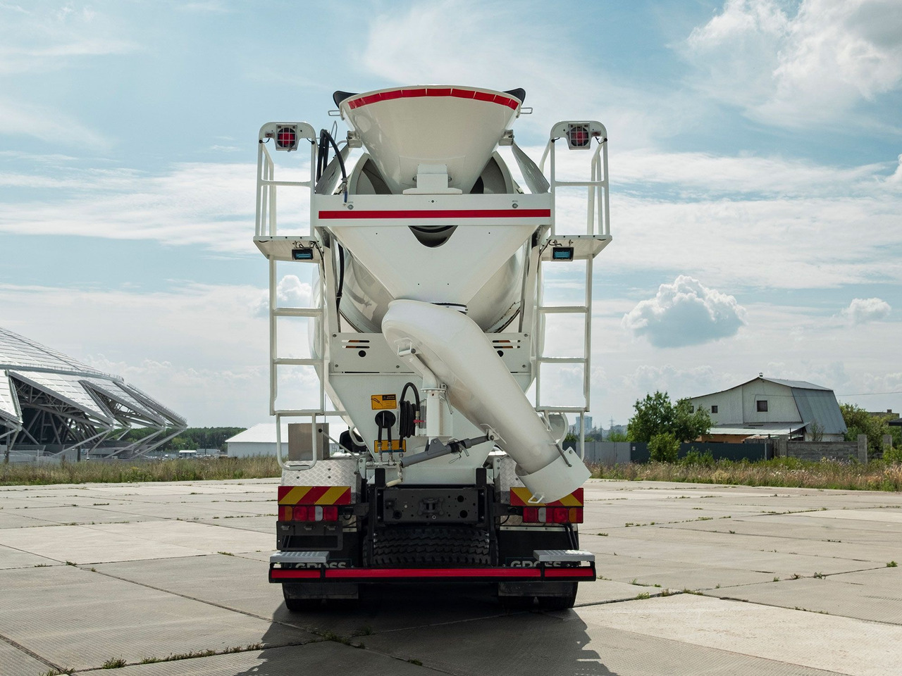 Новый Автобетоносмеситель АВТОБЕТОНОСМЕСИТЕЛЬ SITRAK C7H 8x4 14 куб.м: фото 6