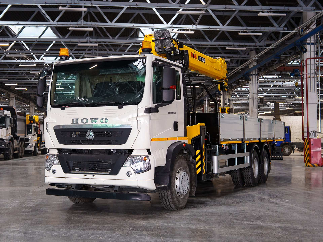 Автомобиль специальный грузовой Атлас Трейлер 6x4 c КМУ HYVA 14 тонн - Автоманипулятор: фото 1 Автомобиль специальный грузовой Атлас Трейлер 6x4 c КМУ HYVA 14 тонн - Автоманипулятор: фото 1