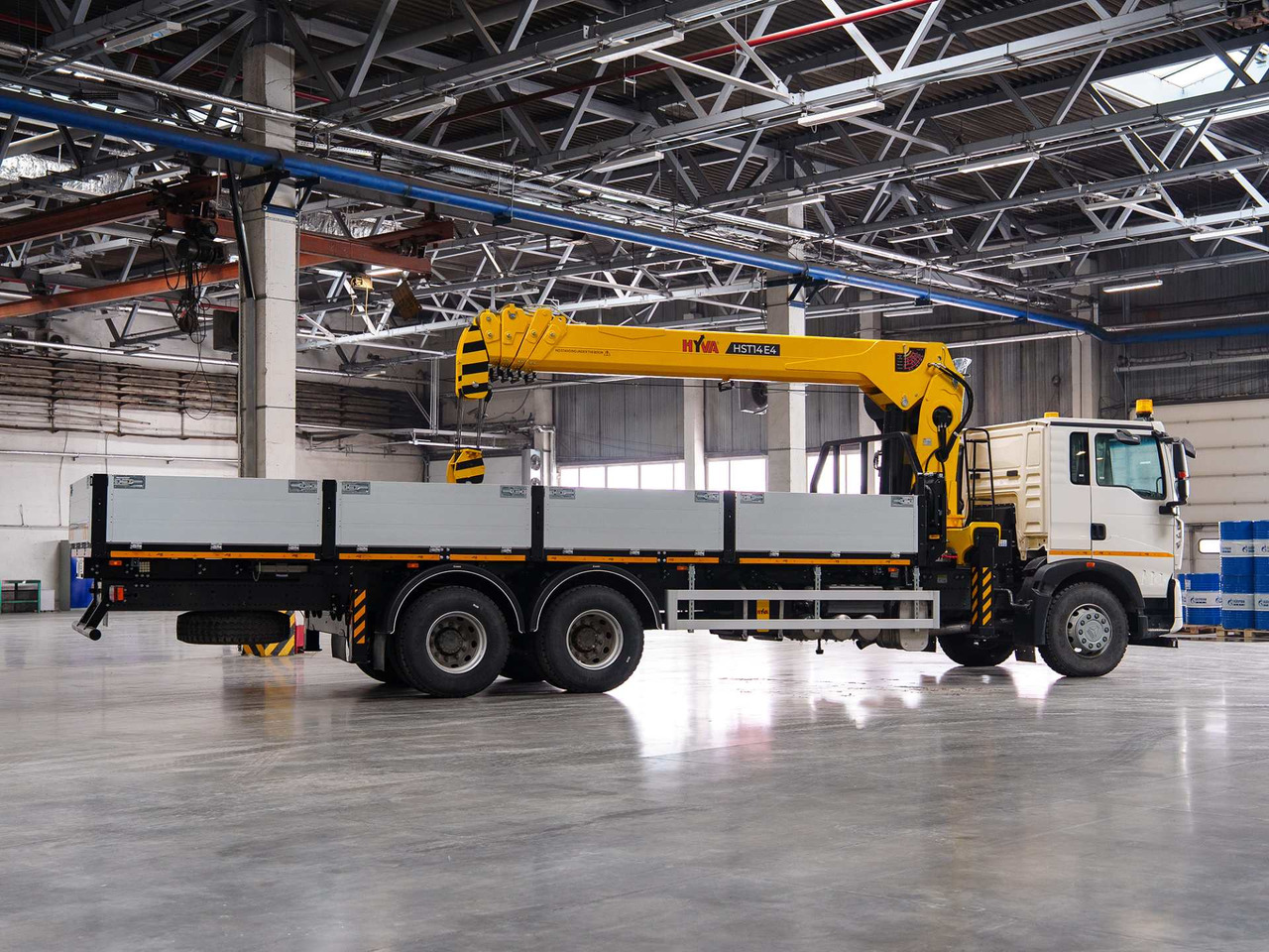 Новый Автоманипулятор Автомобиль специальный грузовой Атлас Трейлер 6x4 c КМУ HYVA 14 тонн: фото 6