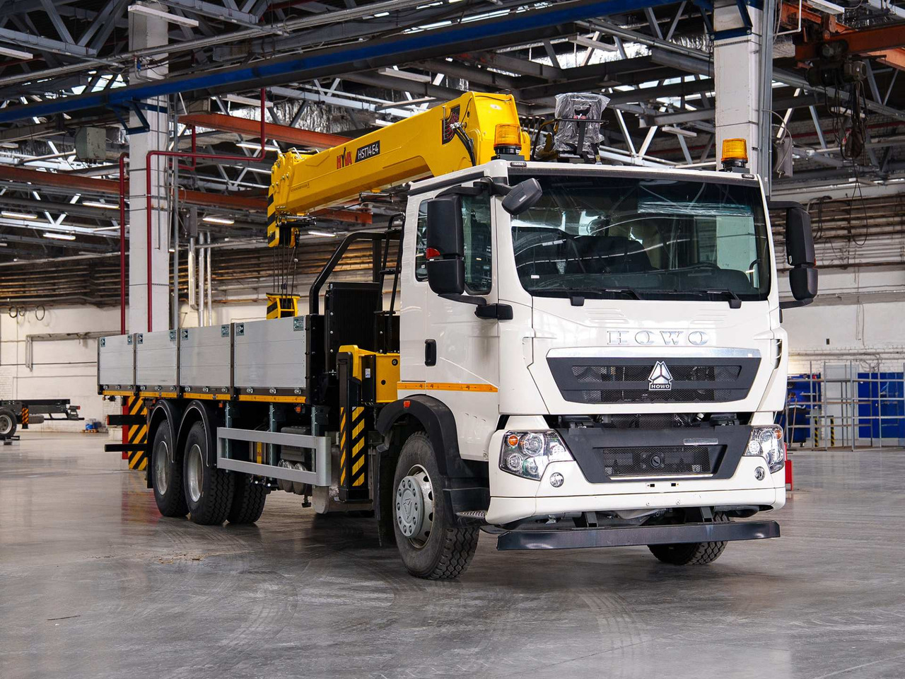 Новый Автоманипулятор Автомобиль специальный грузовой Атлас Трейлер 6x4 c КМУ HYVA 14 тонн: фото 7