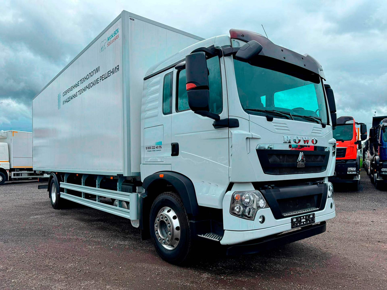 Изотермический грузовик Изотермический фургон СибЕвроВэн на шасси HOWO T5G 4x2 МКПП 8500: фото 8 Изотермический грузовик Изотермический фургон СибЕвроВэн на шасси HOWO T5G 4x2 МКПП 8500: фото 8