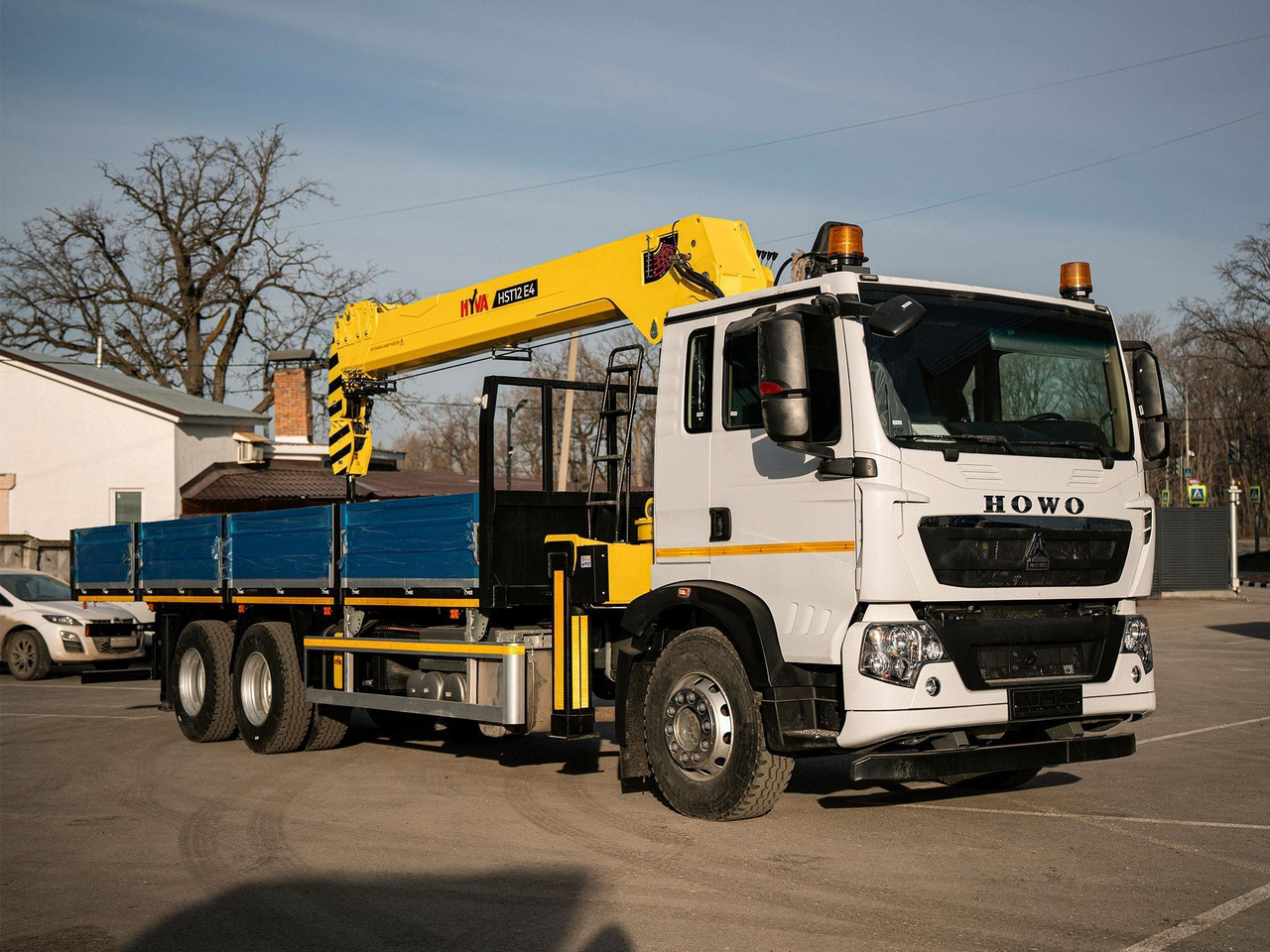 Новый Автоманипулятор Краноманипуляторная установка HYVA на шасси HOWO T5G 6x4 12 тонн: фото 6 Новый Автоманипулятор Краноманипуляторная установка HYVA на шасси HOWO T5G 6x4 12 тонн: фото 6