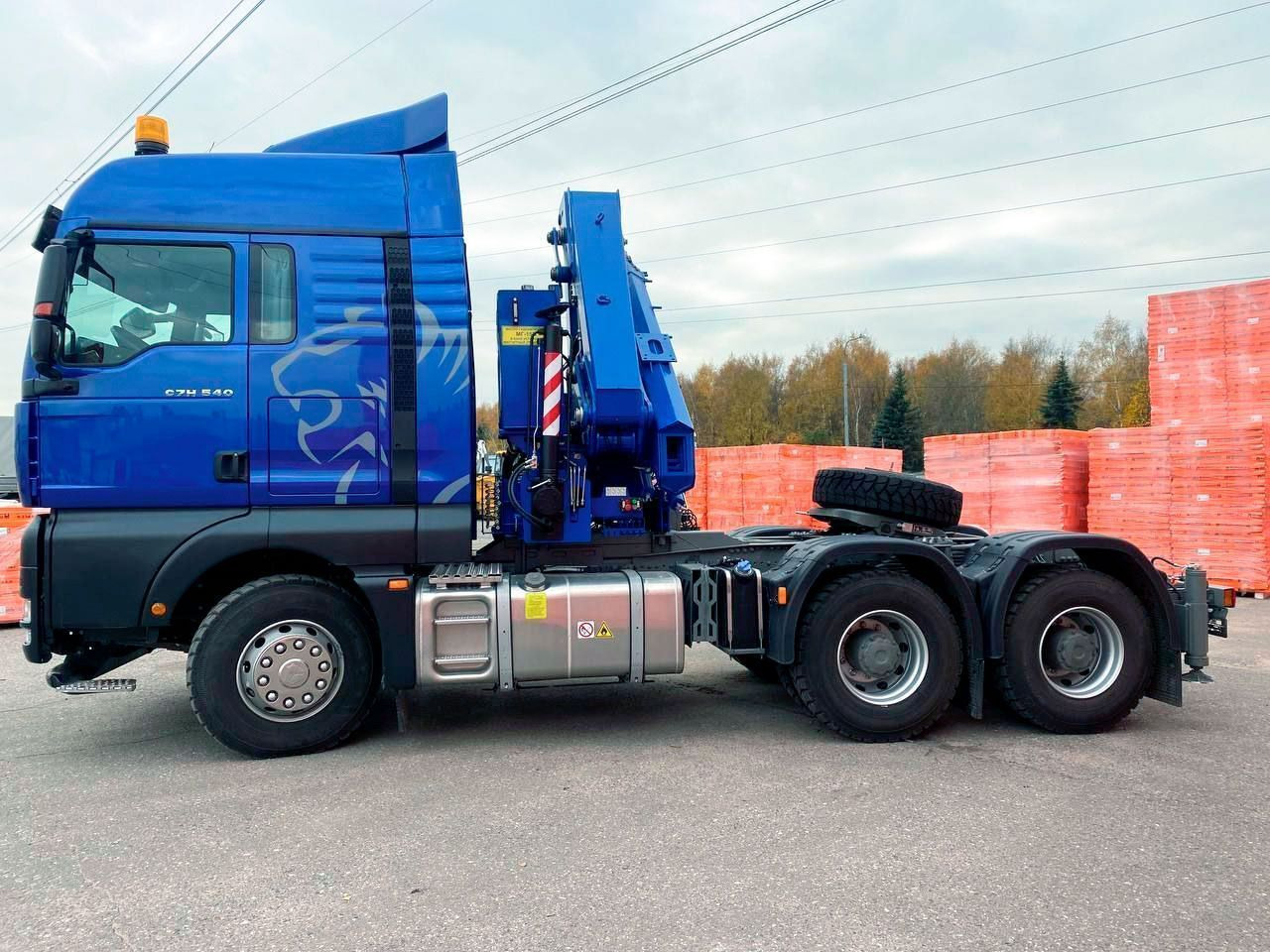 Краноманипуляторная установка Клинцы на шасси SITRAK C7H 6X4 - Автоманипулятор: фото 2 Краноманипуляторная установка Клинцы на шасси SITRAK C7H 6X4 - Автоманипулятор: фото 2