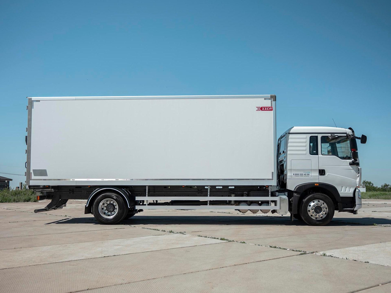 Рефрижератор Рефрижераторный фургон ЗЗСА на шасси HOWO T5G 4x2 МКПП 8400: фото 9