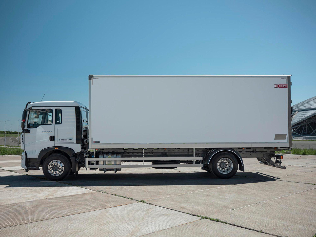Рефрижераторный фургон ЗЗСА на шасси HOWO T5G 4x2 МКПП 8600 - Рефрижератор: фото 3 Рефрижераторный фургон ЗЗСА на шасси HOWO T5G 4x2 МКПП 8600 - Рефрижератор: фото 3