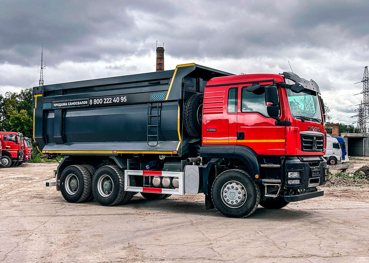 Новый Самосвал САМОСВАЛ HOWO T5G 6x4 25 куб.м 400 МКПП: фото 7