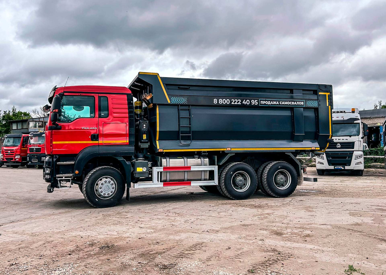 САМОСВАЛ HOWO T5G 6x4 25 куб.м 400 МКПП - Самосвал: фото 2 САМОСВАЛ HOWO T5G 6x4 25 куб.м 400 МКПП - Самосвал: фото 2