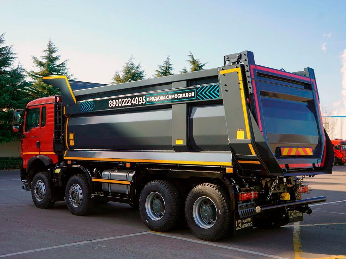 САМОСВАЛ HOWO Т5G 8х4 26 куб 440 МКПП - Самосвал: фото 3 САМОСВАЛ HOWO Т5G 8х4 26 куб 440 МКПП - Самосвал: фото 3