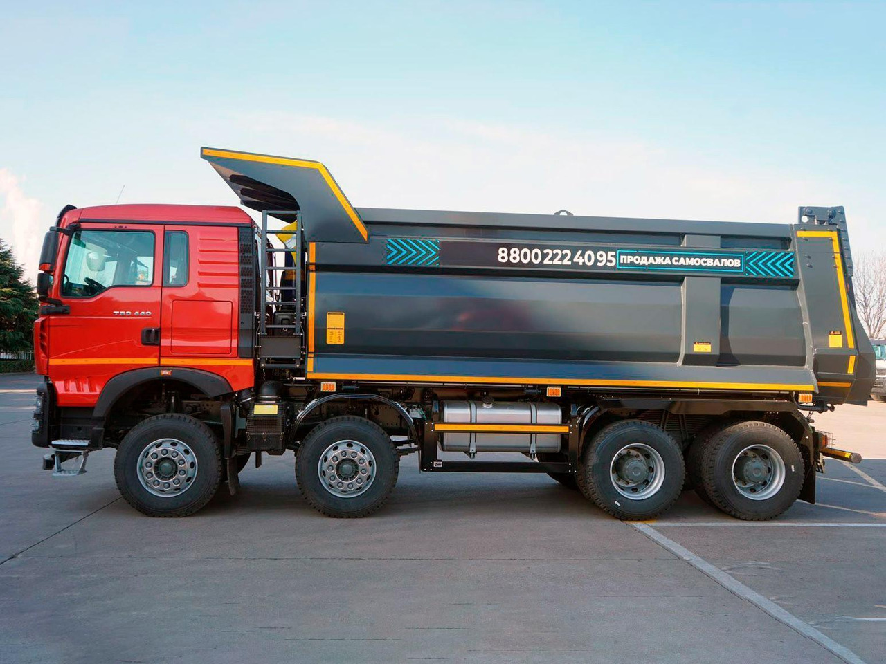 САМОСВАЛ HOWO Т5G 8х4 26 куб 440 МКПП - Самосвал: фото 2 САМОСВАЛ HOWO Т5G 8х4 26 куб 440 МКПП - Самосвал: фото 2