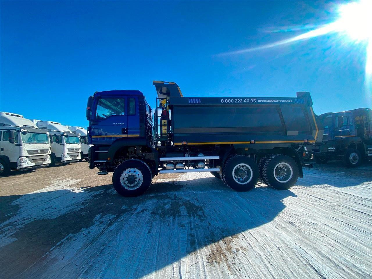 САМОСВАЛ HOWO TX 6X6 18 куб.м 440 МКПП - Самосвал: фото 2 САМОСВАЛ HOWO TX 6X6 18 куб.м 440 МКПП - Самосвал: фото 2