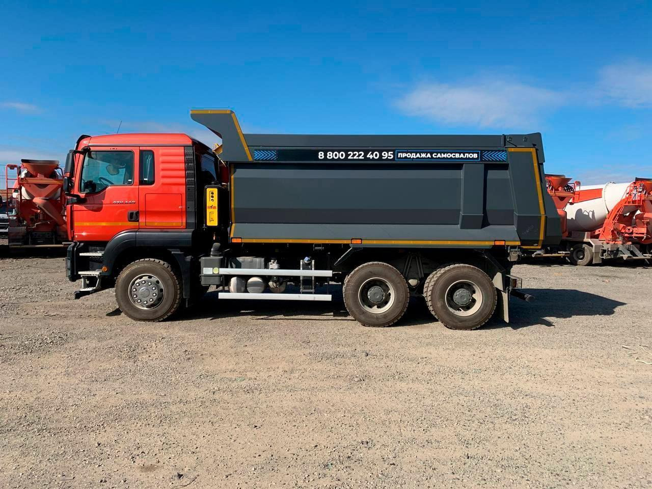 САМОСВАЛ SITRAK C7H 6x4 20 куб.м 440 МКПП+РЕТ - Самосвал: фото 2 САМОСВАЛ SITRAK C7H 6x4 20 куб.м 440 МКПП+РЕТ - Самосвал: фото 2