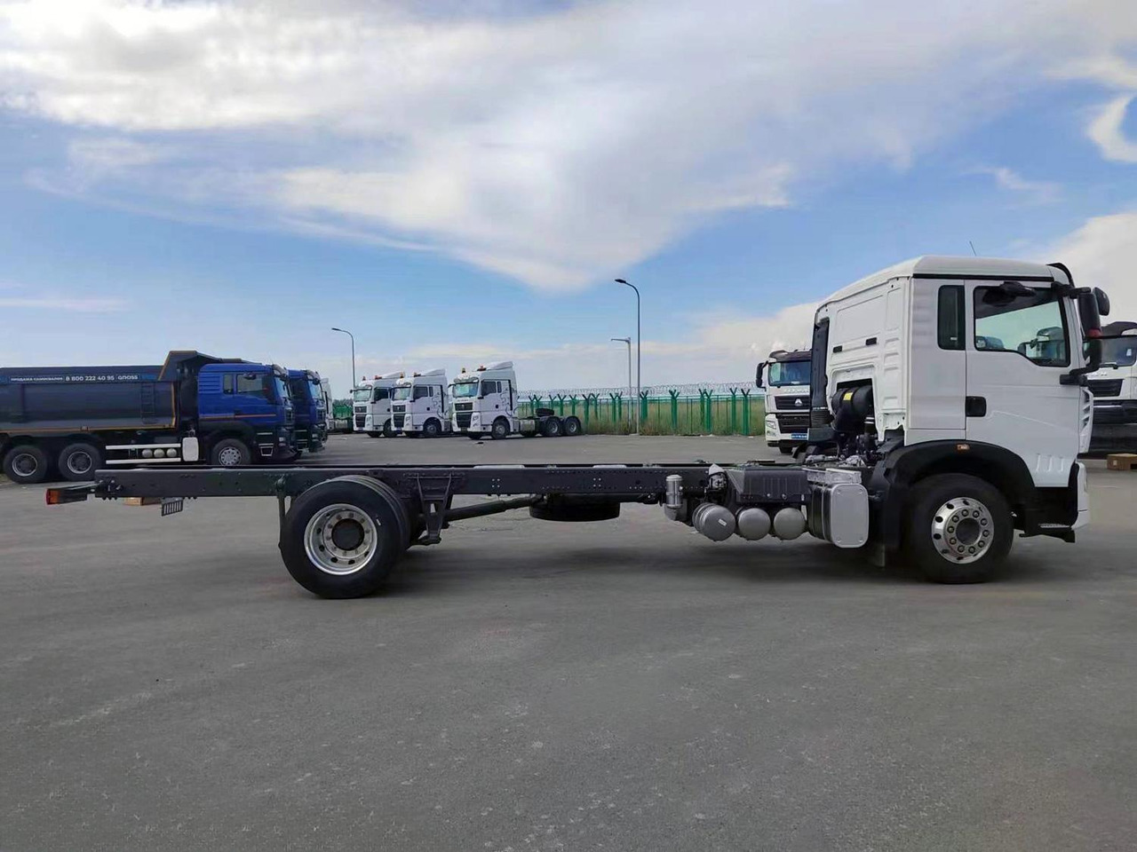 Новый Грузовик-шасси Шасси HOWO T5G 4x2 280 пневма, АКПП, 4700: фото 6 Новый Грузовик-шасси Шасси HOWO T5G 4x2 280 пневма, АКПП, 4700: фото 6