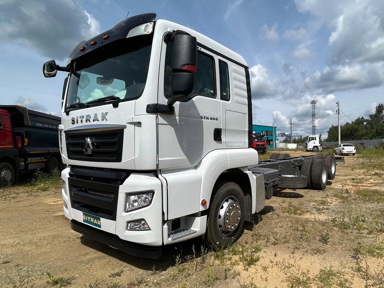 Шасси SITRAK C7H 6x2 400 пневма, АКПП+КОМ, F, 5500 - Грузовик-шасси: фото 1 Шасси SITRAK C7H 6x2 400 пневма, АКПП+КОМ, F, 5500 - Грузовик-шасси: фото 1