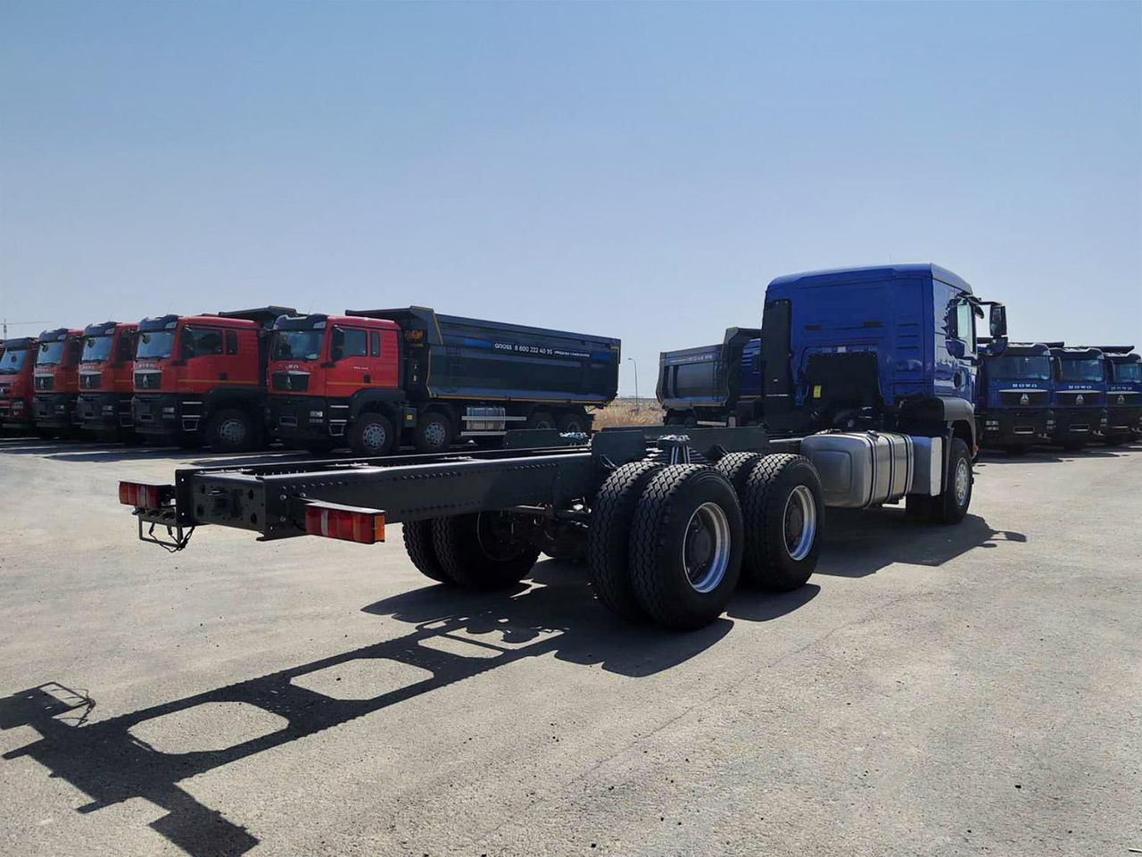 Шасси SITRAK C7H 6x4 480 пневма, АКПП+РЕТ+КОМ, 5100 - Грузовик-шасси: фото 5 Шасси SITRAK C7H 6x4 480 пневма, АКПП+РЕТ+КОМ, 5100 - Грузовик-шасси: фото 5