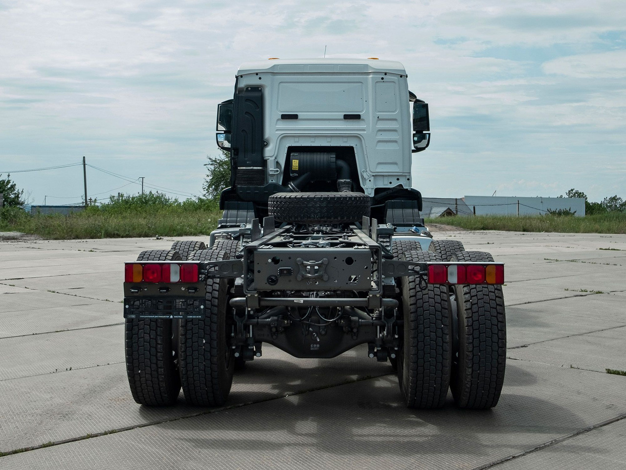 Новый Грузовик-шасси Шасси SITRAK C7H 6x4 480 рессоры, АКПП+КОМ, 3800: фото 7