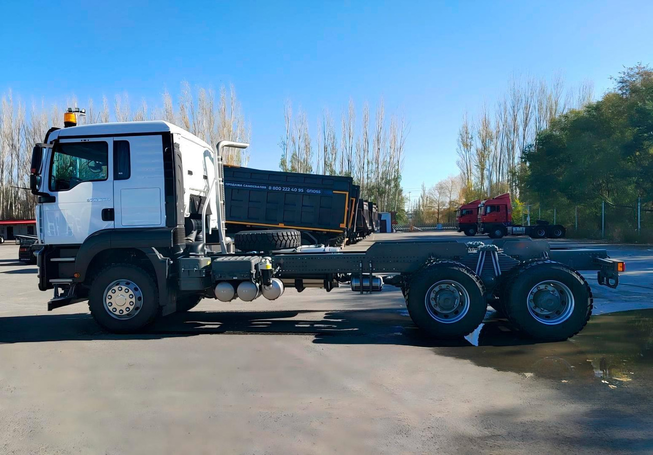 Новый Грузовик-шасси Шасси SITRAK C7H 6x4 480 рессоры, МКПП+КОМ, 5100: фото 6