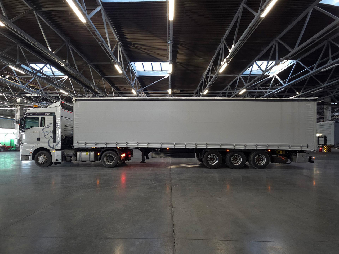 Сцепка: тягач SITRAK с полуприцепом 13,6 м - Тягач, Тентованный полуприцеп: фото 2 Сцепка: тягач SITRAK с полуприцепом 13,6 м - Тягач, Тентованный полуприцеп: фото 2