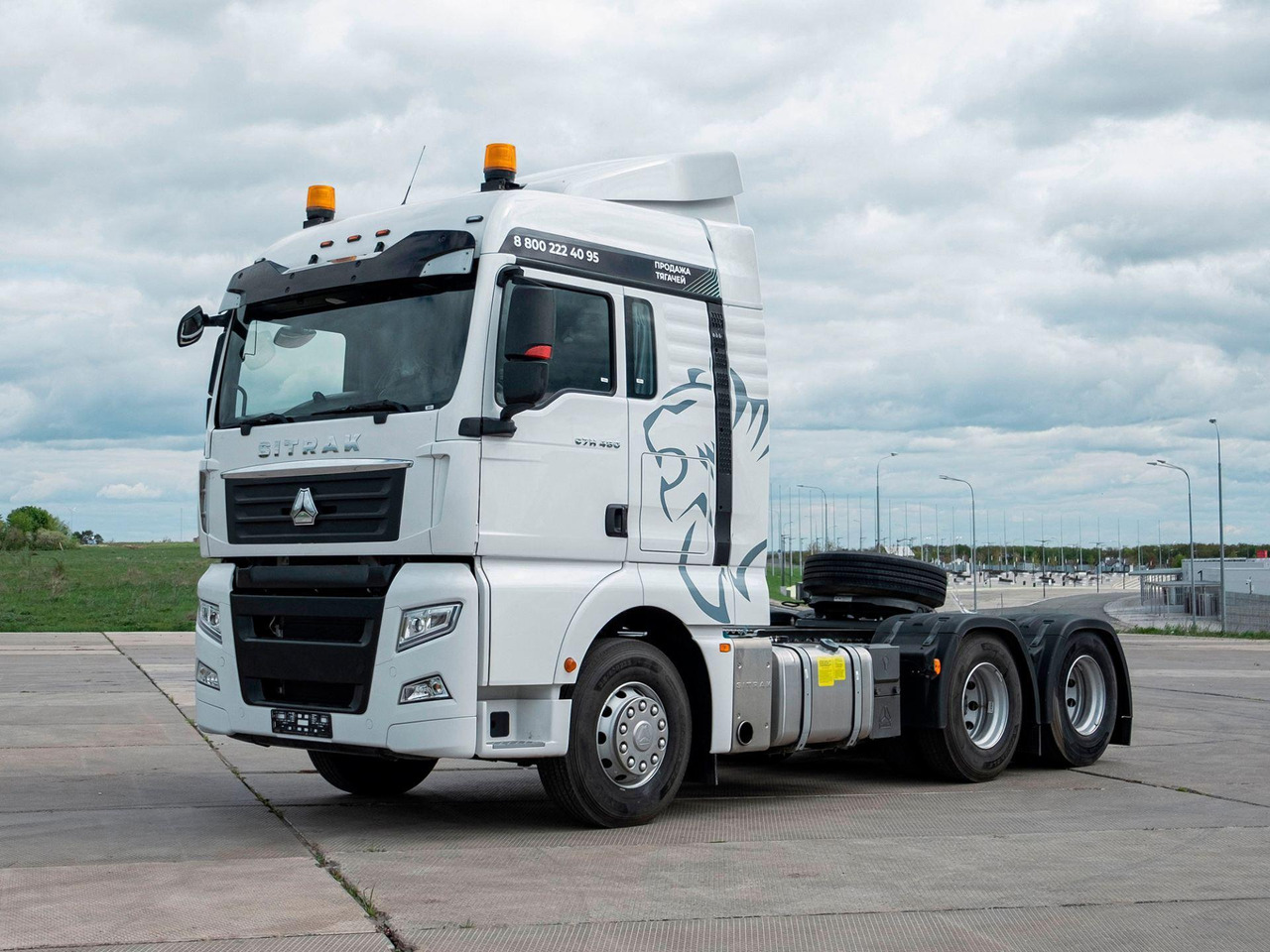 Тягач SITRAK C7H 6x2 480 МКПП+КОМ, G(П), ПНЕВМА, 1250 - Тягач: фото 1 Тягач SITRAK C7H 6x2 480 МКПП+КОМ, G(П), ПНЕВМА, 1250 - Тягач: фото 1