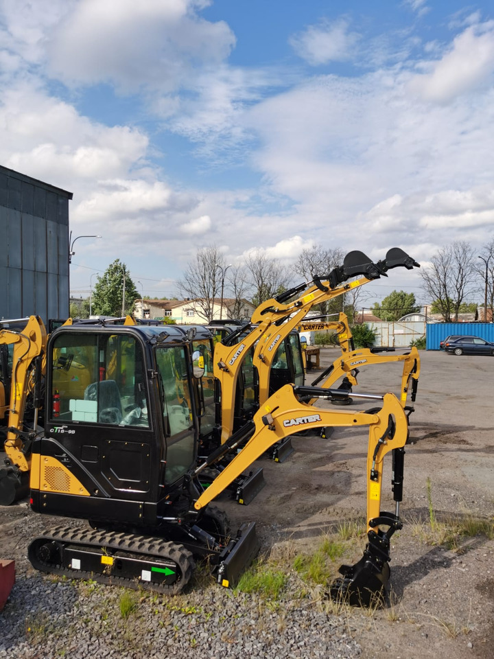 Мини-экскаватор Carter CT18-9B - Мини-экскаватор: фото 2 Мини-экскаватор Carter CT18-9B - Мини-экскаватор: фото 2